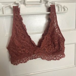 Forever 21+ SemiTransparent Wireless Lace Bralette